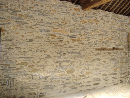 Piquage vieux mur, sabler, joint de pierre